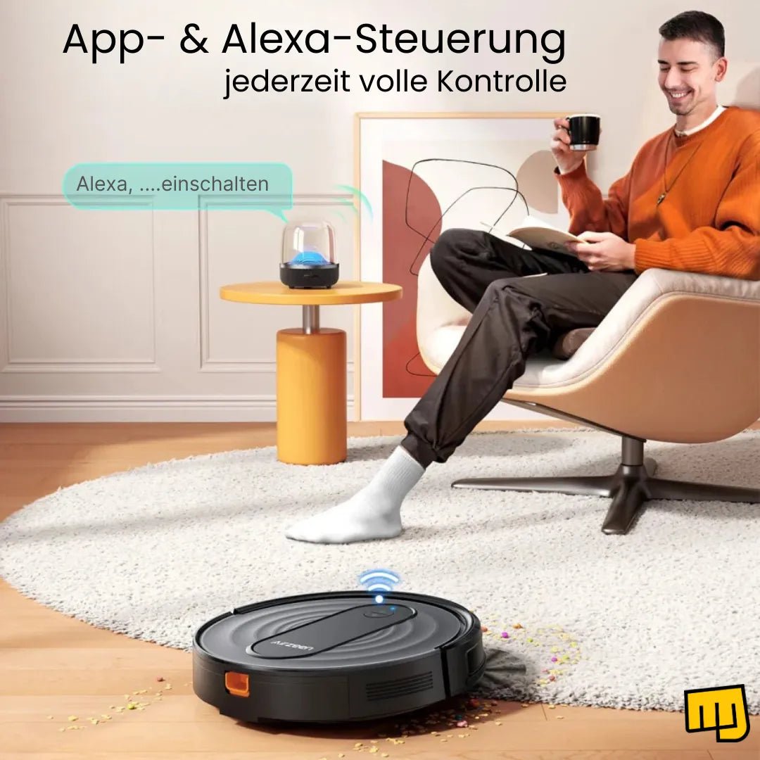 Airzeen™ Saug - & Wischroboter – 3000Pa mit App & Alexa - Powertoolz