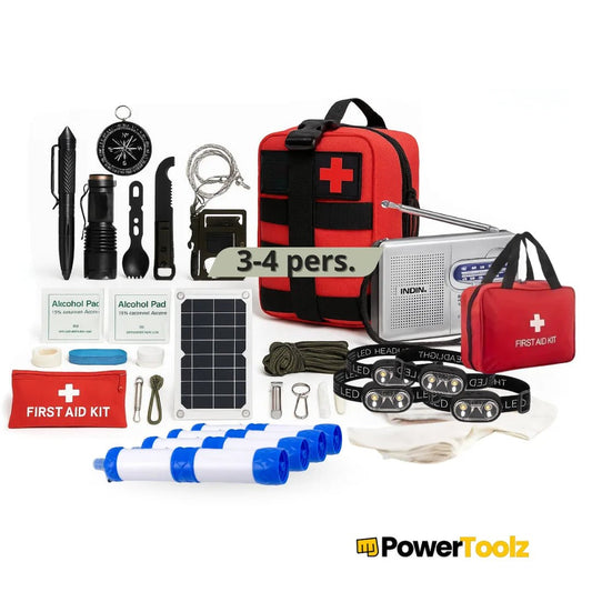 Compleet Noodpakket – 3 - 4 personen - Powertoolz