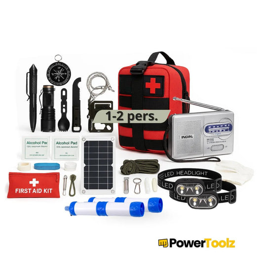 Compleet Noodpakket – tot 2 personen - Powertoolz